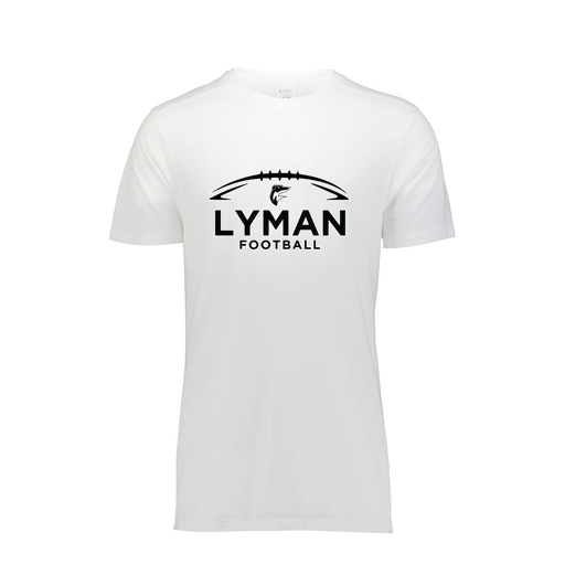 [FTSCUBWH-AS-LOGO1] Decker Men's Tri-Blend T-Shirt - Short Sleeve (Adult S, White, Logo 1)