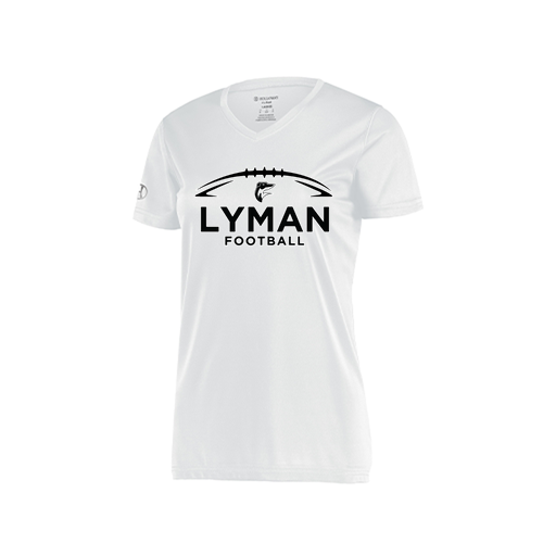 [222820.005.S-LOGO1] Ladies Movement Dri Fit Shirt (Female Adult S, White, Logo 1)